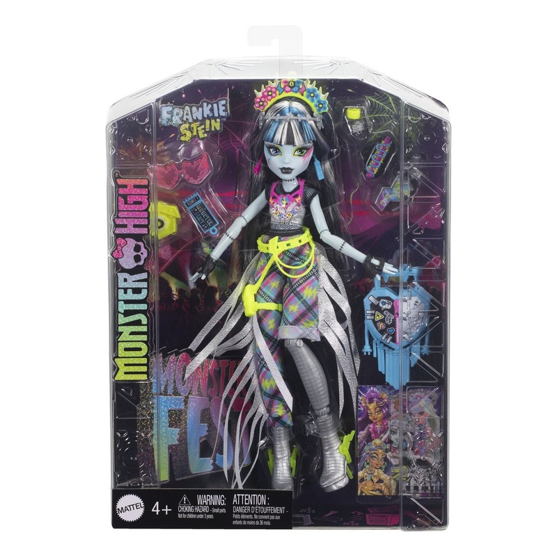 MONSTER HIGH HXH79 FRANKIE STEIN MONSTER FEST DOLL
