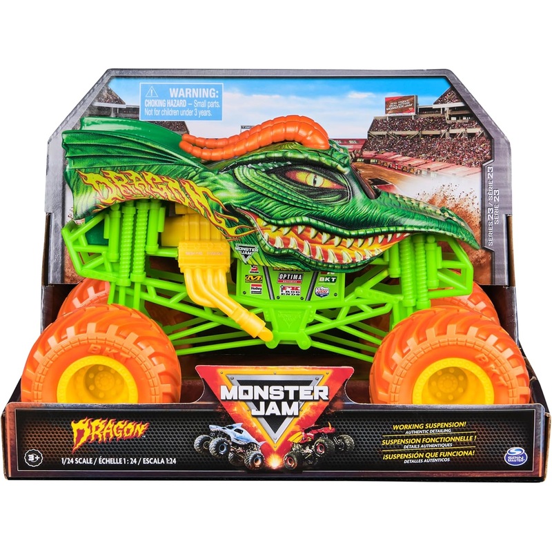 MONSTER JAM 20149177 DRAGON MONSTER TRUCK 1:24TH SCALE