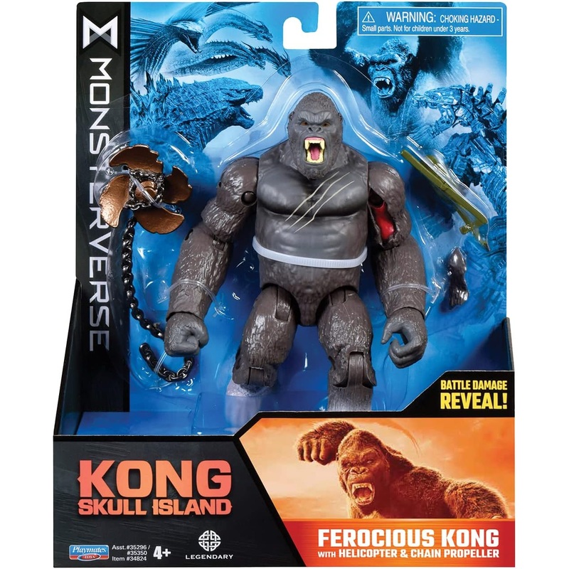 MONSTERVERSE 34824 SKULL ISLAND FEROCIOUS KONG