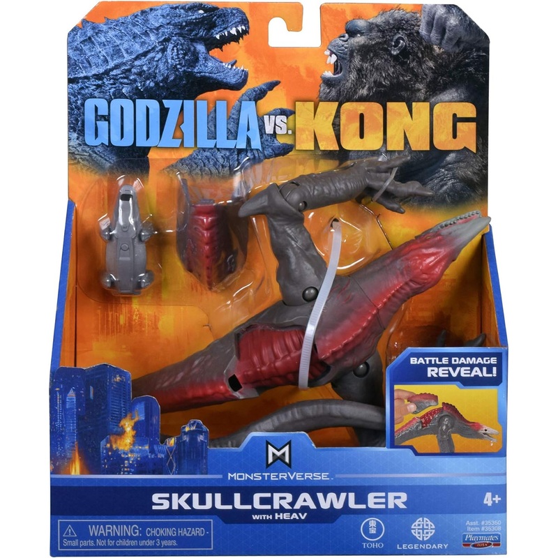 MONSTERVERSE 35308 GOZILLA VS KONG BATTLE SKULL CRAWLER WITH HEAV
