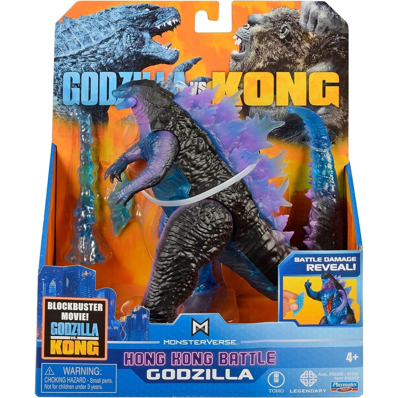 MONSTERVERSE 35353 GODZILLA VS KONG HONG KONG BATTLE GODZILLA