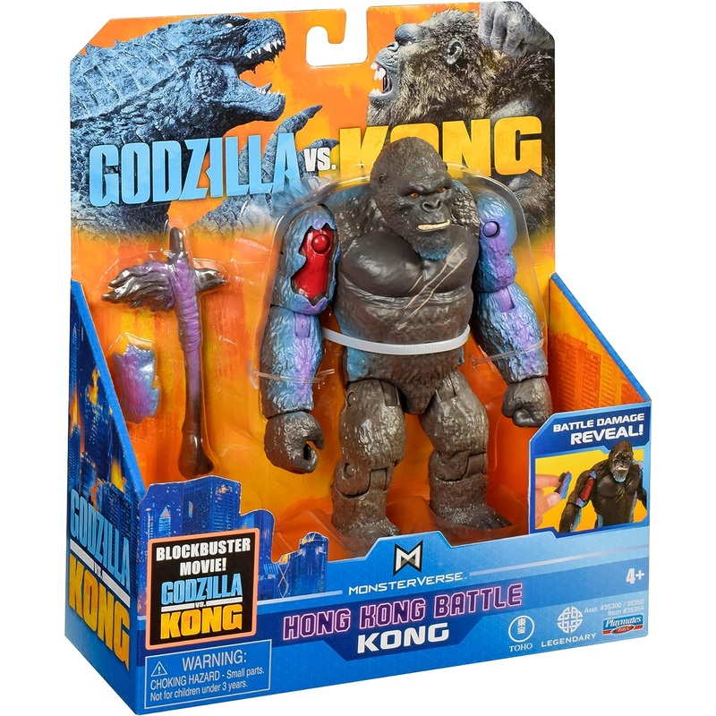 MONSTERVERSE 35354 GOZILLA VS KONG HONG KONG BATTLE KONG