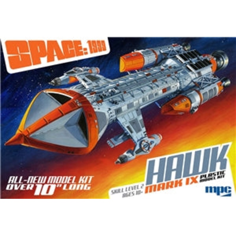 MPC MPC881/12 Space: 1999 10" Hawk Mk IX PLASTIC KIT 1/72 SCALE