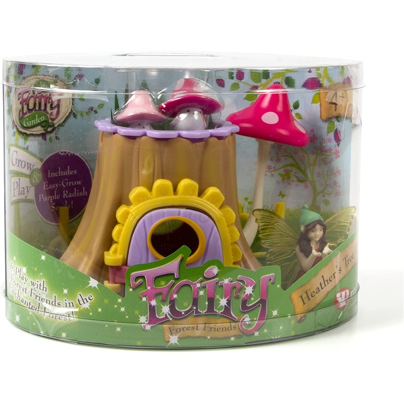 MY FAIRY GARDEN FG511 HEATHERS TREE HOUSE FOREST FRIENDS PLAYSET