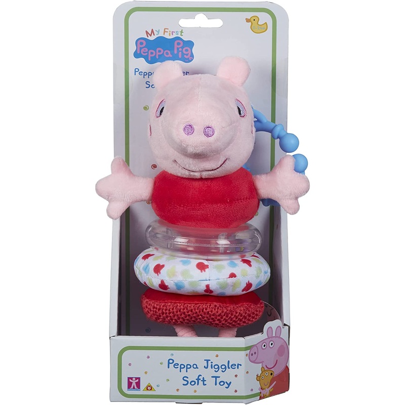 MY FIRST PEPPA PIG JIGGLER SOFT TOY