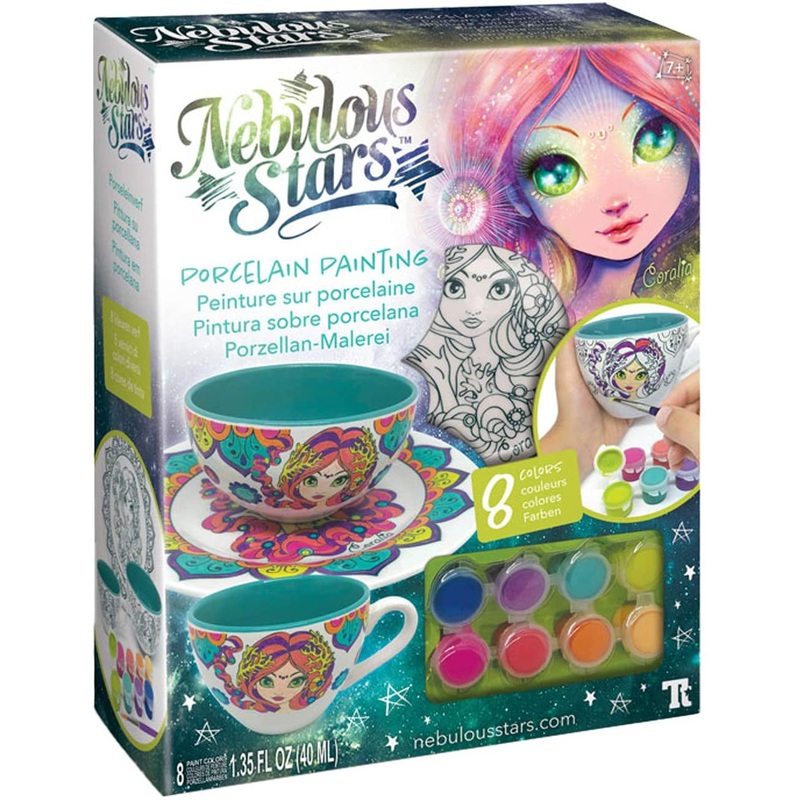 NEBULOUS STARS NS11301 PORCELAIN PAINTING CRAFT KIT