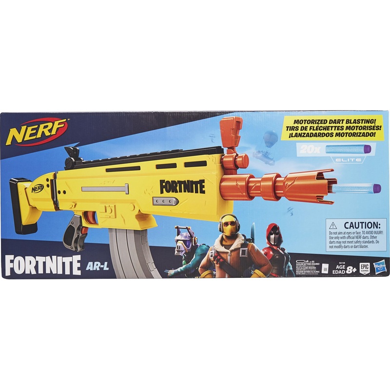 NERF E6158 FORTNITE AR-L MOTORIZED DART BLASTER