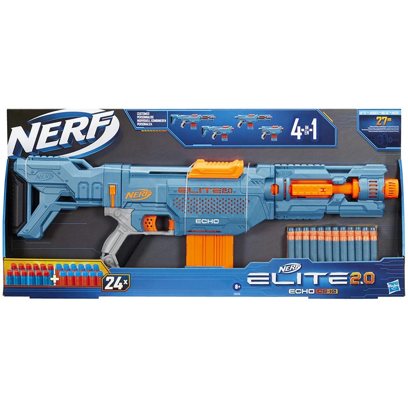 NERF E9533 ELITE 2.0 ECHO CS-10 FOAM DART GUN
