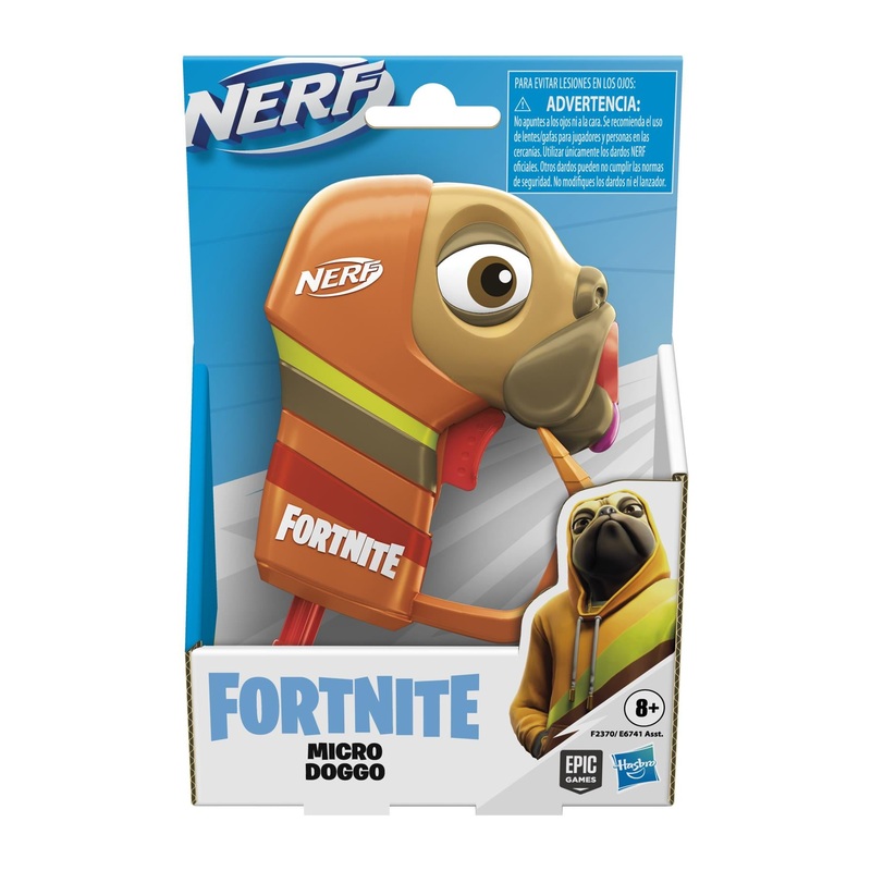 NERF F2370 FORTNITE MICROSHOTS BLASTER MICRO DOGGO