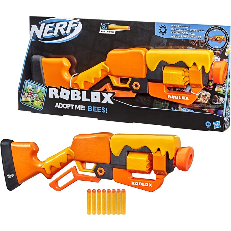 NERF F2486 ROBLOX ELITE ADOPT ME BEES DART BLASTER