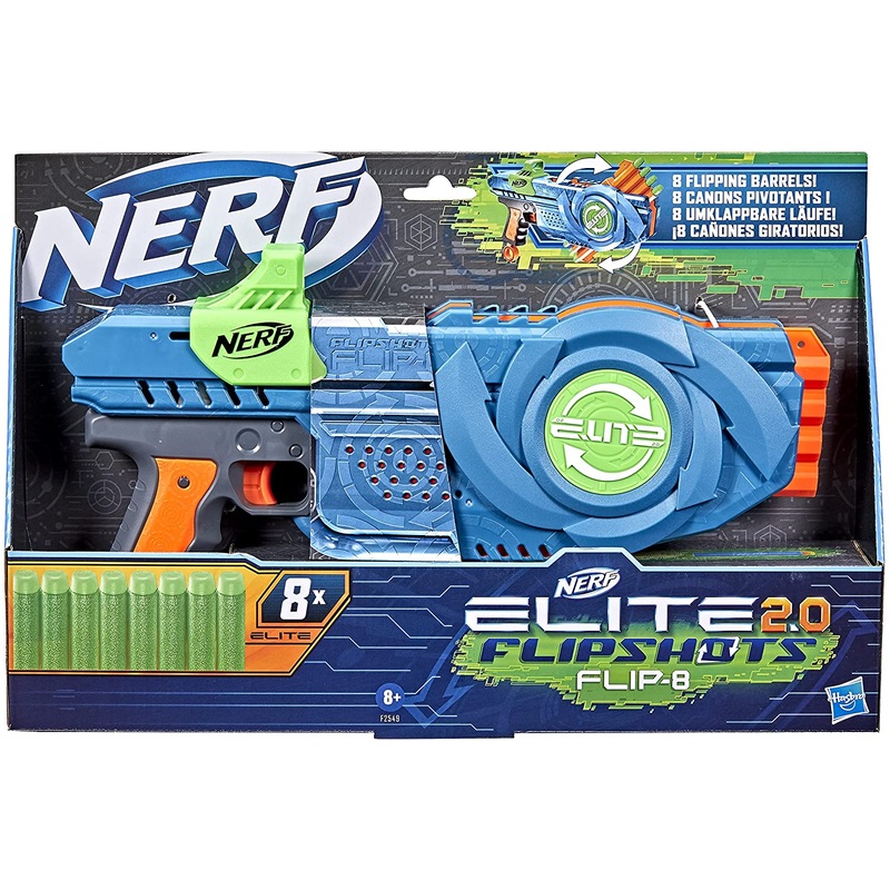 NERF F2549 ELITE 2.0 FLIPSHOTS FLIP 8