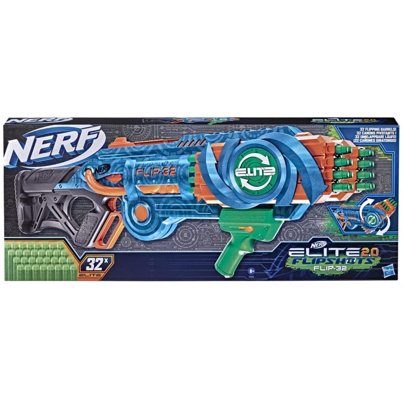 NERF F2553 ELITE 2.0 FLIPSHOTS FLIP 32