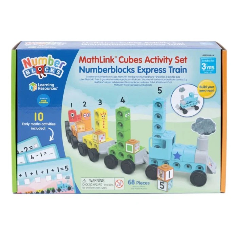 NUMBERBLOCKS 96064 MATHLINK CUBES EXPRESS TRAIN ACTIVITY SET