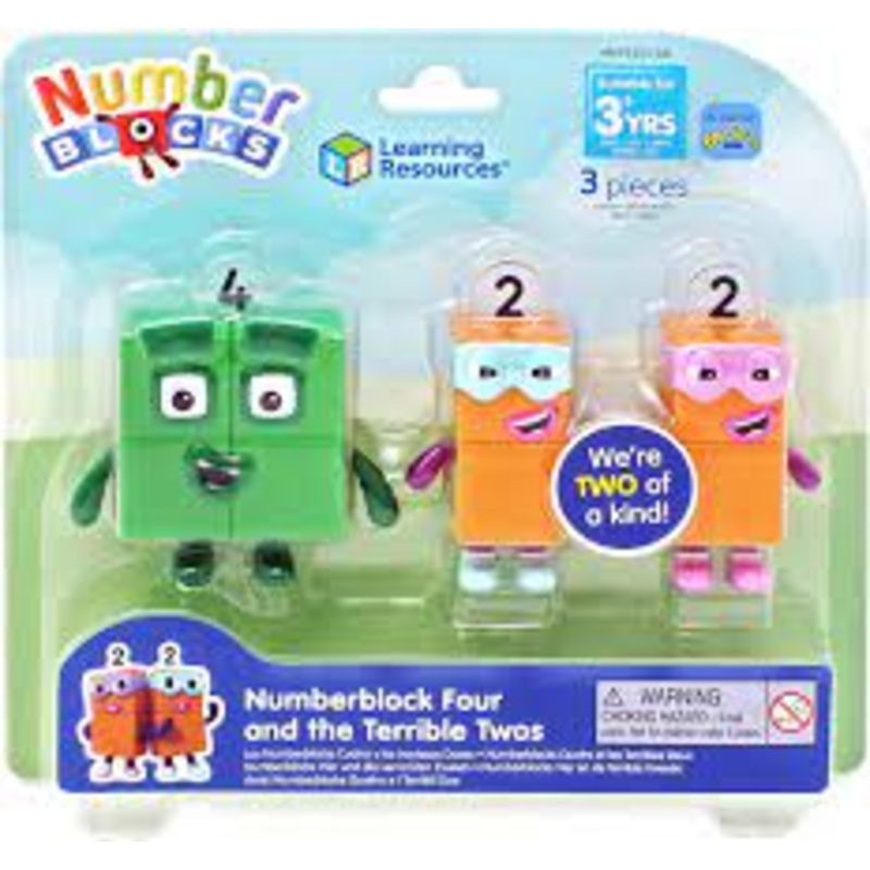 NUMBERBLOCKS FOUR AND THE TERRIBLE TWOS