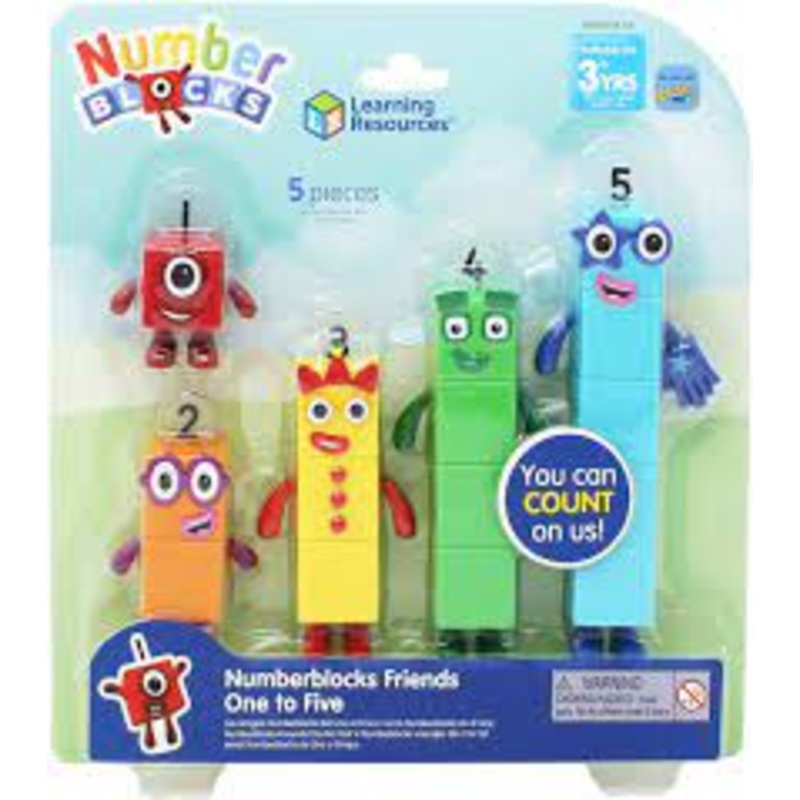 NUMBERBLOCKS FRIENDS ONE TO FIVE