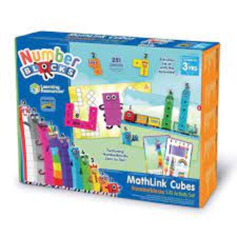 NUMBERBLOCKS MATHLINK CUBES NUMBERBLOCKS 1-10 ACTIVITY SET