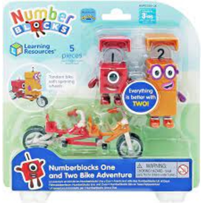 NUMBERBLOCKS ONE AND TWO BIKE ADVENTURE