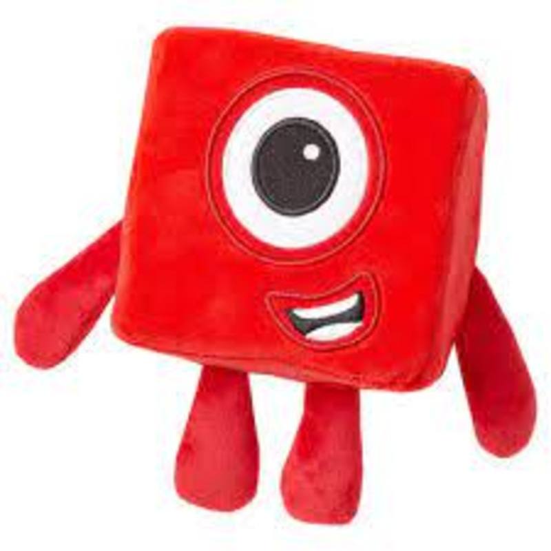 NUMBERBLOCKS ONE PLUSH
