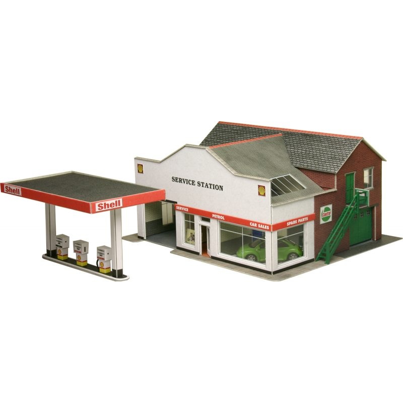 METCALFE PO281 00/H0 SCALE SERVICE STATION