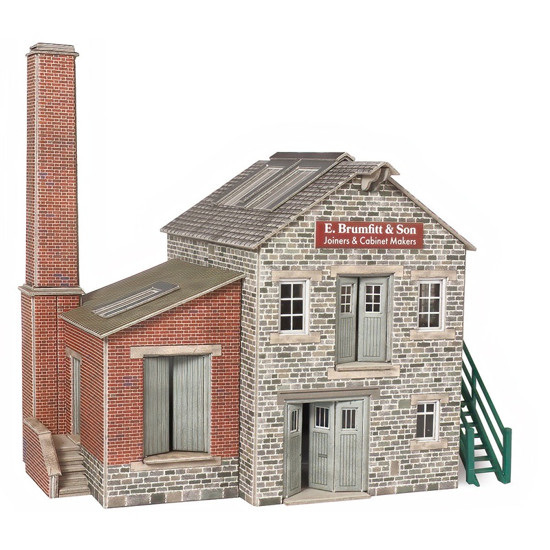 METCALFE PO286 00/H0 SCALE RAMSHACKLE WORKSHOP