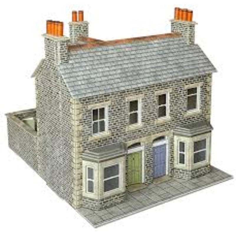 METCALFE PO301 00/H0 SCALE  STONE TERRACED HOUSES