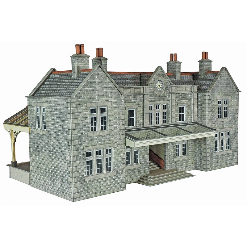 METCALFE PO320 00/H0 SCALE MAINLINE STATION BOOKING HALL