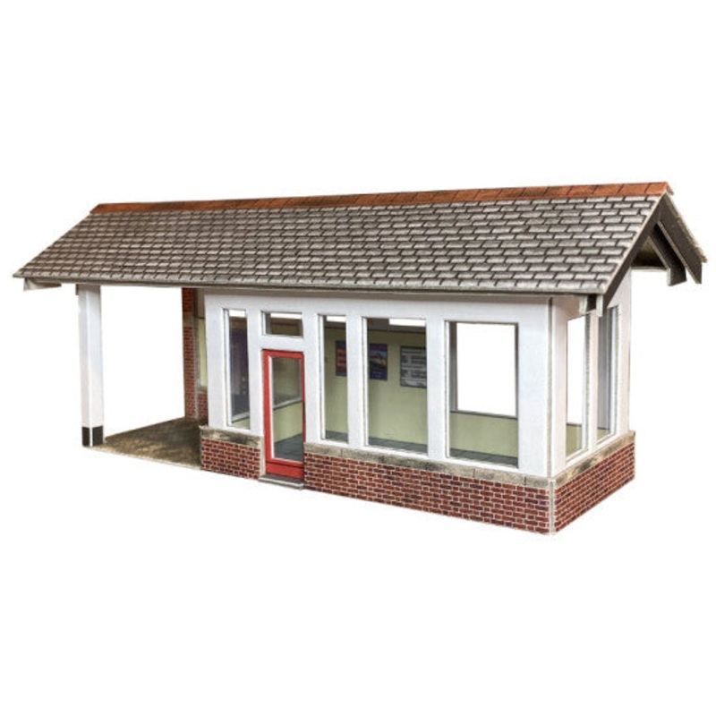 METCALFE PO323 00/H0 MODERN DAY PLATFORM SHELTER