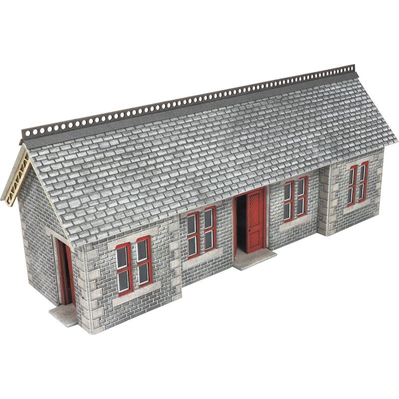 METCALFE PO334 00/H0 SCALE SETTLE/CARLISLE RAILWAY STATION SHELTER