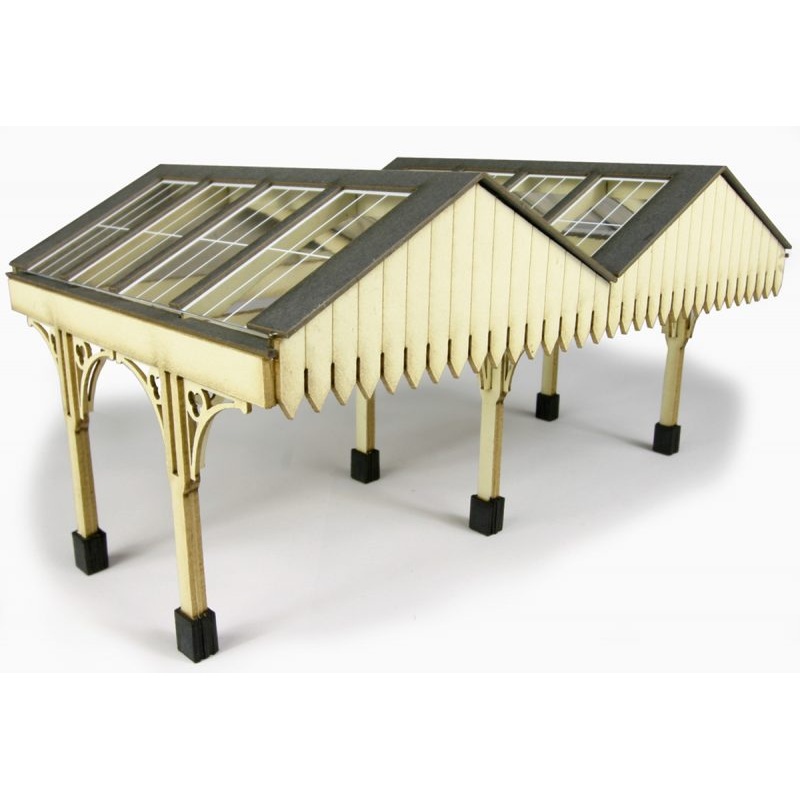METCALFE PO340 00/H0 SCALE PLATFORM CANOPY