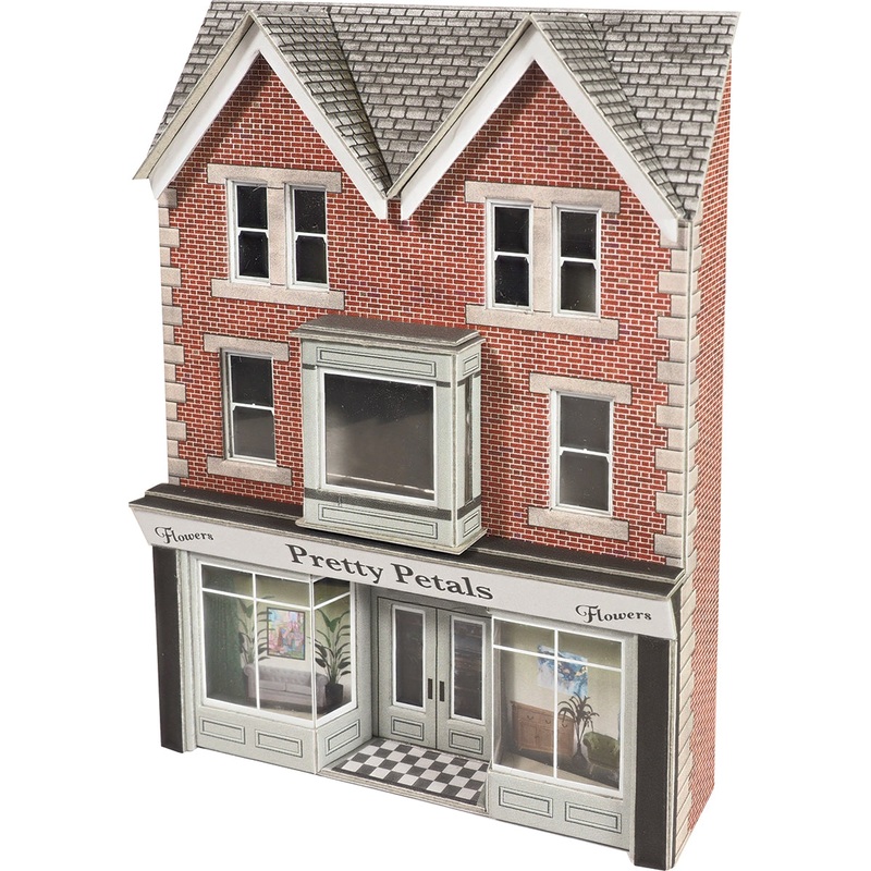 METCALFE PO374 00/H0 SCALE NO. 7 HIGH STREET LOW RELIEF SHOP FRONT