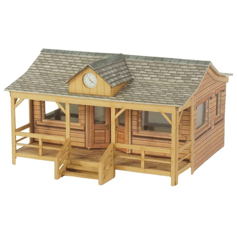 METCALFE PO410 00/H0 SCALE WOODEN PAVILION