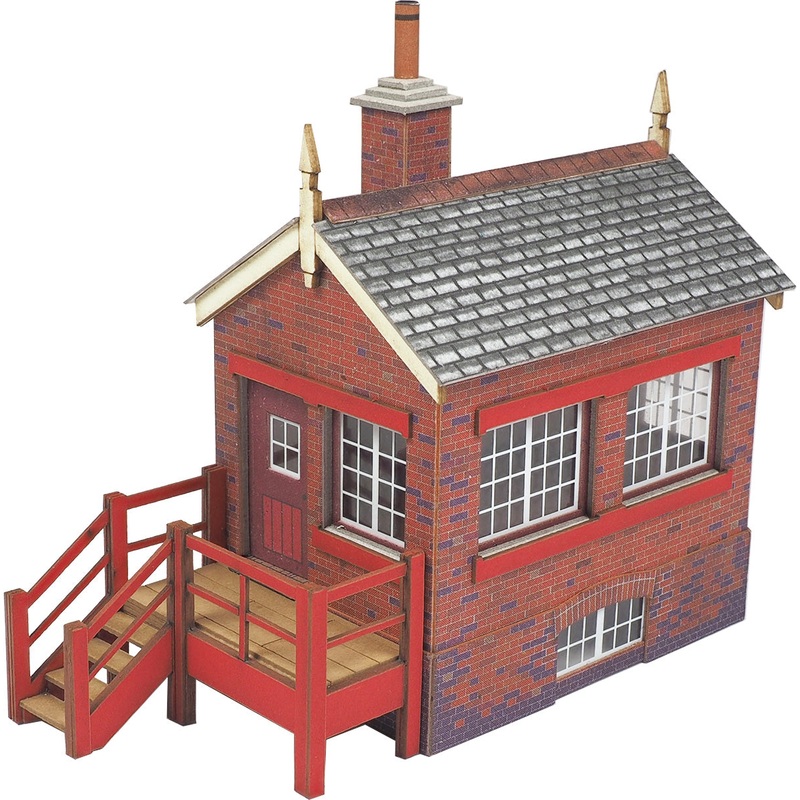 METCALFE PO430 00/H0 SCALE SMALL SIGNAL BOX