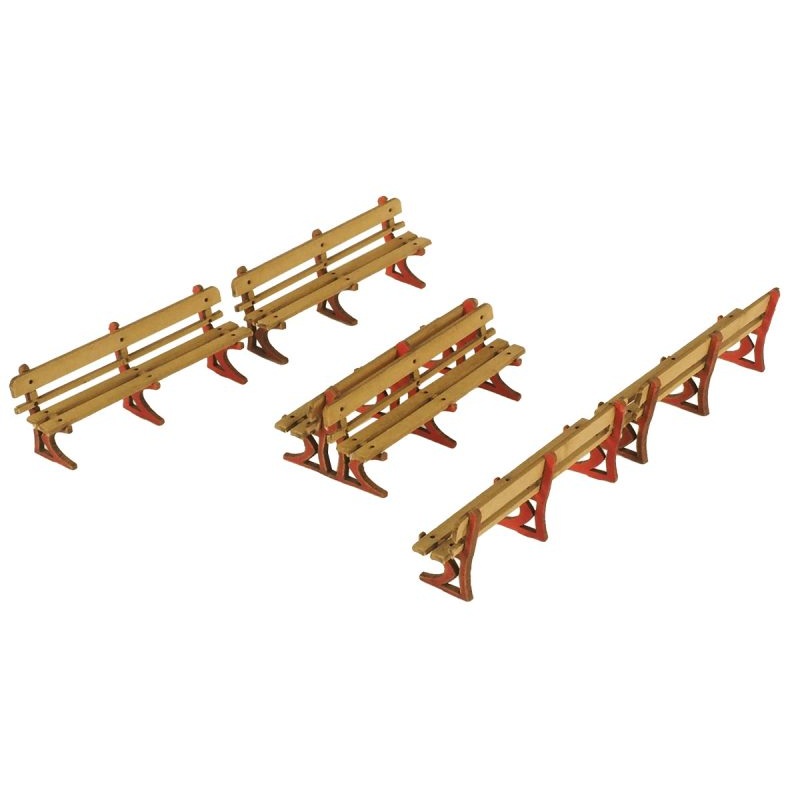 METCALFE PO502 00/H0 SCALE PLATFORM BENCHES