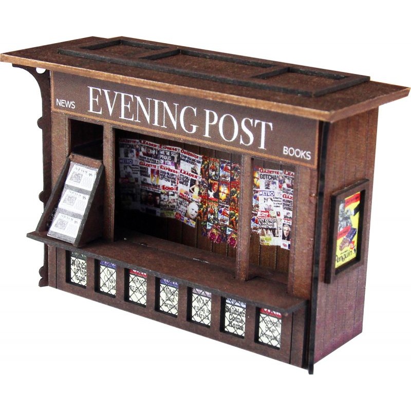 METCALFE PO517 00/H0 SCALE PLATFORM KIOSK