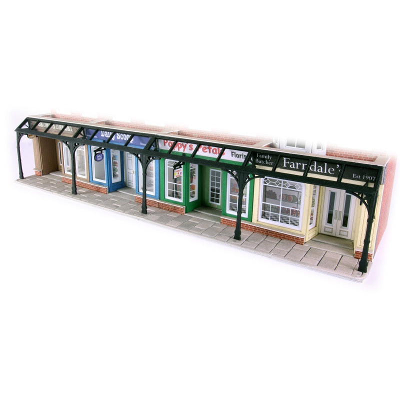 METCALFE PO572 00/H0 SCALE ARCADE FRONTS