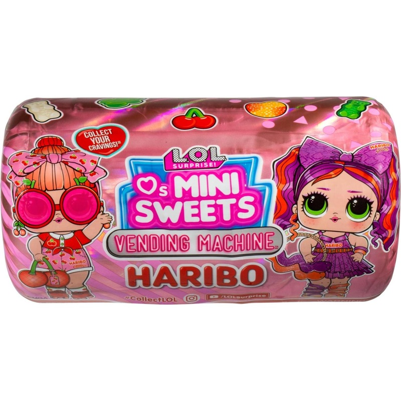 MGA 119883EUC LOL SUPRISE MINI SWEETS VENDING MACHINE HARIBO