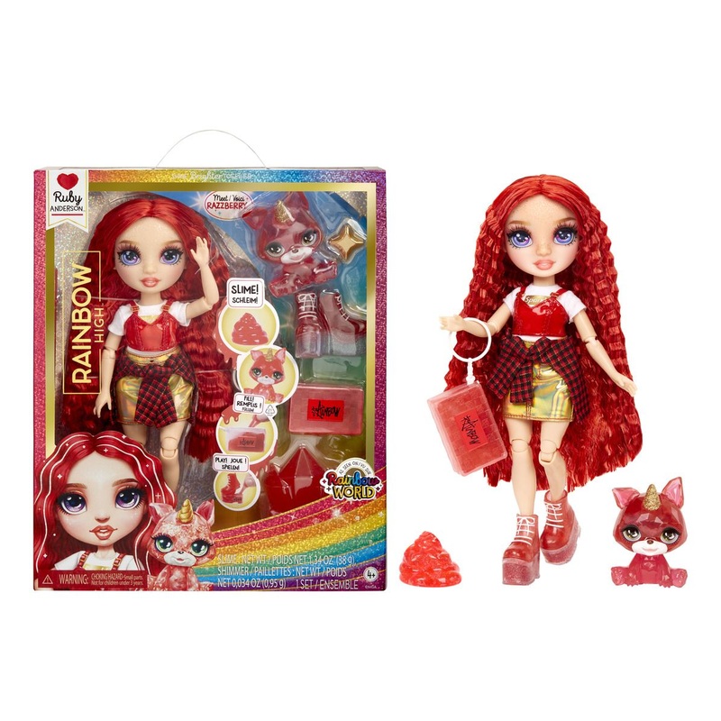 MGA 120179EU RAINBOW HIGH RUBY ANDERSON CLASSIC RAINBOW DOLL
