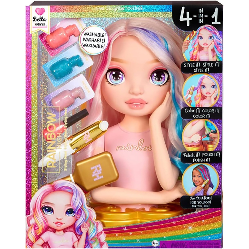 MGA 120889EUC RAINBOW HIGH BELLA PARKER STYLING HEAD