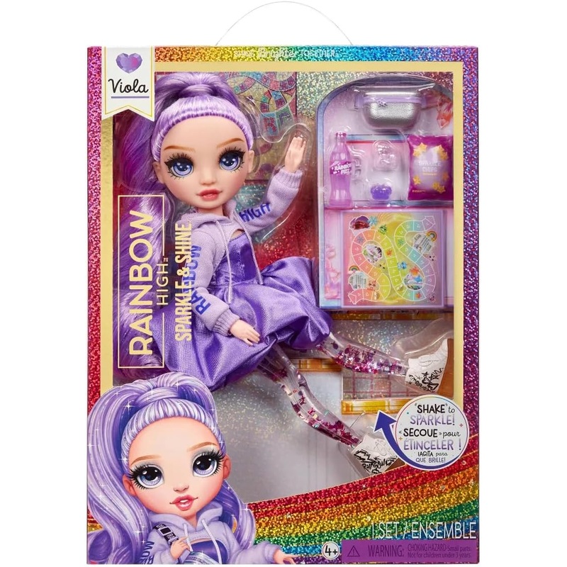 MGA 472810 RAINBOW HIGH SPARKLE AND SHINE VIOLA