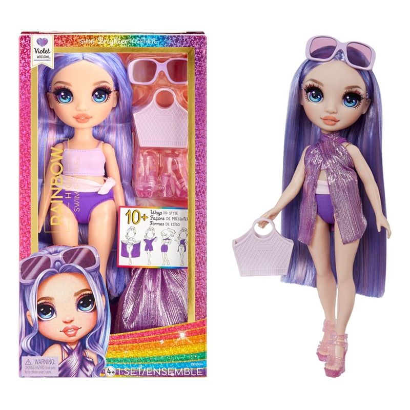 MGA 507314EUC RAINBOW HIGH VIOLET WILLOW SWIM & STYLE DOLL
