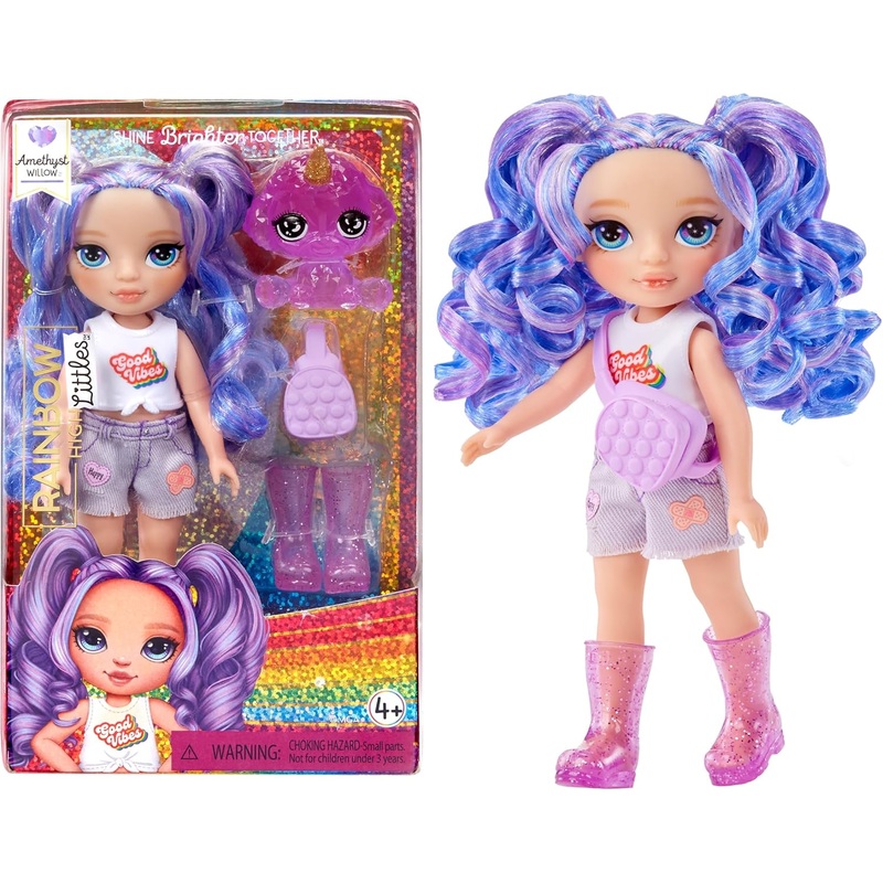 MGA 531234EUC RAINBOW HIGH LITTLES AMETHYST WILLOW DOLL