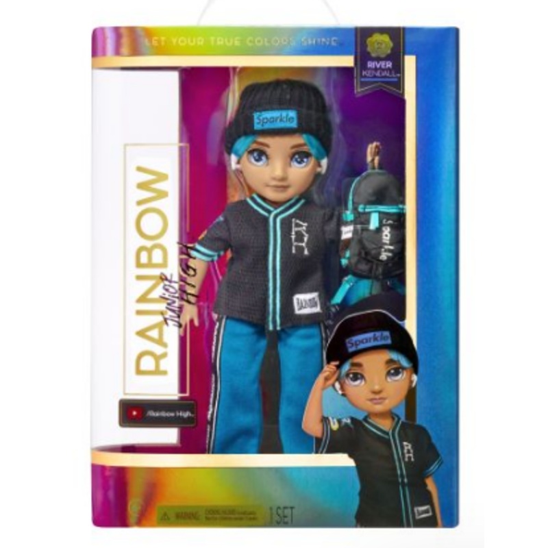 MGA 582991EUC RAINBOW JUNIOR HIGH RIVER KENDALL FASHION DOLL