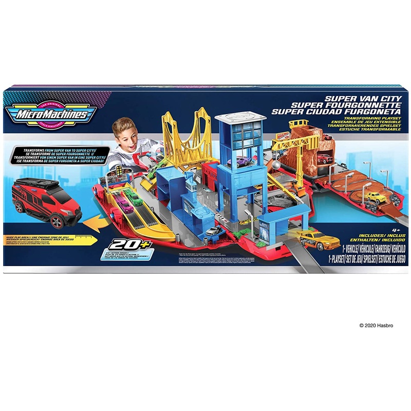 MICRO MACHINES MMW0042 SUPER VAN CITY PLAYSET
