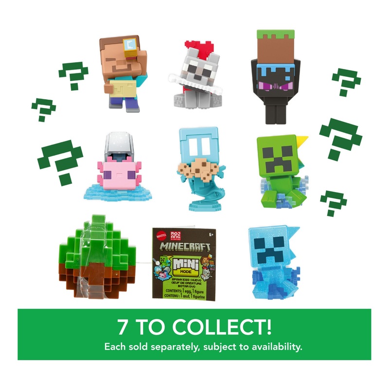 MINECRAFT HTK64 MINI MODE SPAWN EGG (ONE SUPPLIED RANDOM)