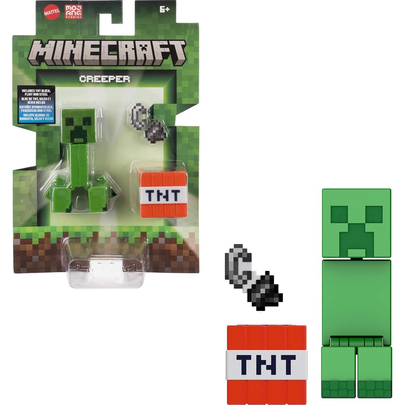 MINECRAFT JCN29 CREEPER 3.5IN FIGURE