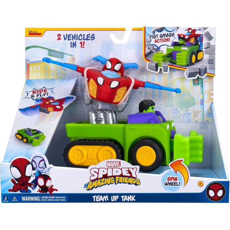 MARVEL SPIDEY AND HIS AMAZING FRIENDS SNF0323 TEAM UP TANK