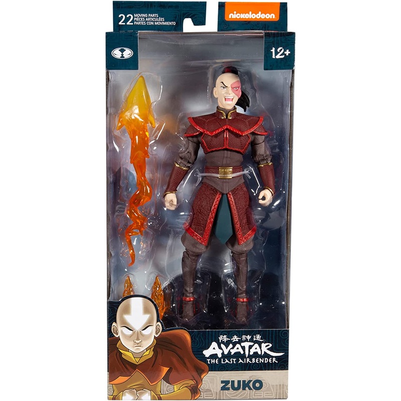 MCFARLANE TM19032 AVATAR THE LAST AIRBENDER PRINCE ZUKO FIGURE