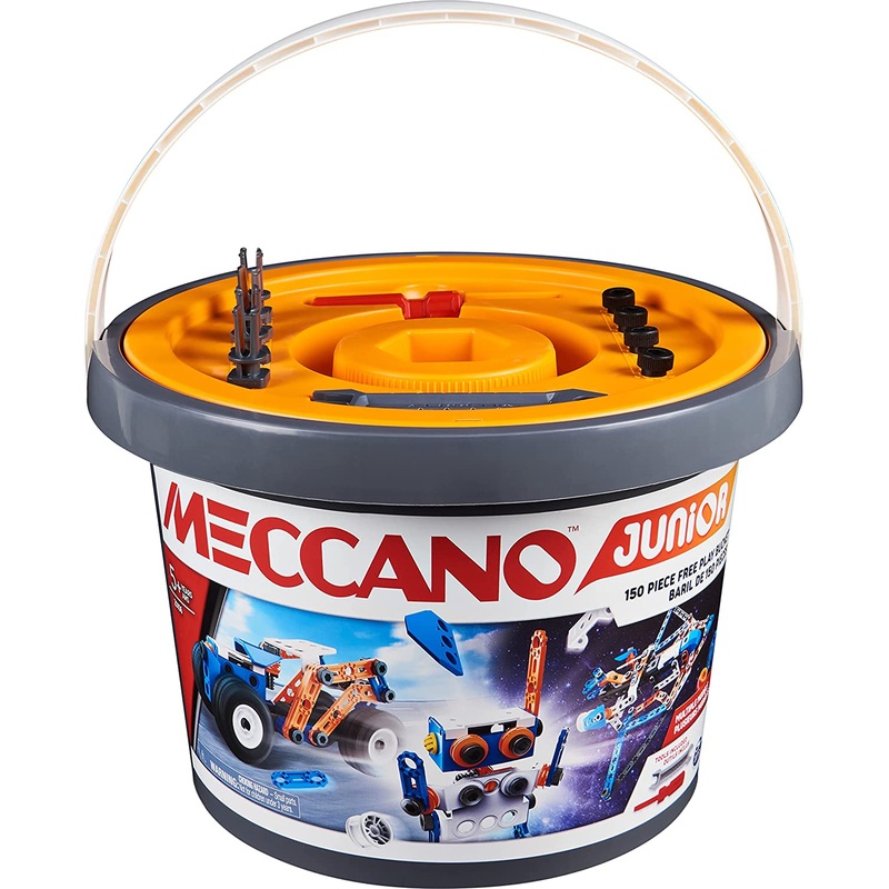 MECCANO 6055102 JUNIOR 150 PIECE BUCKET