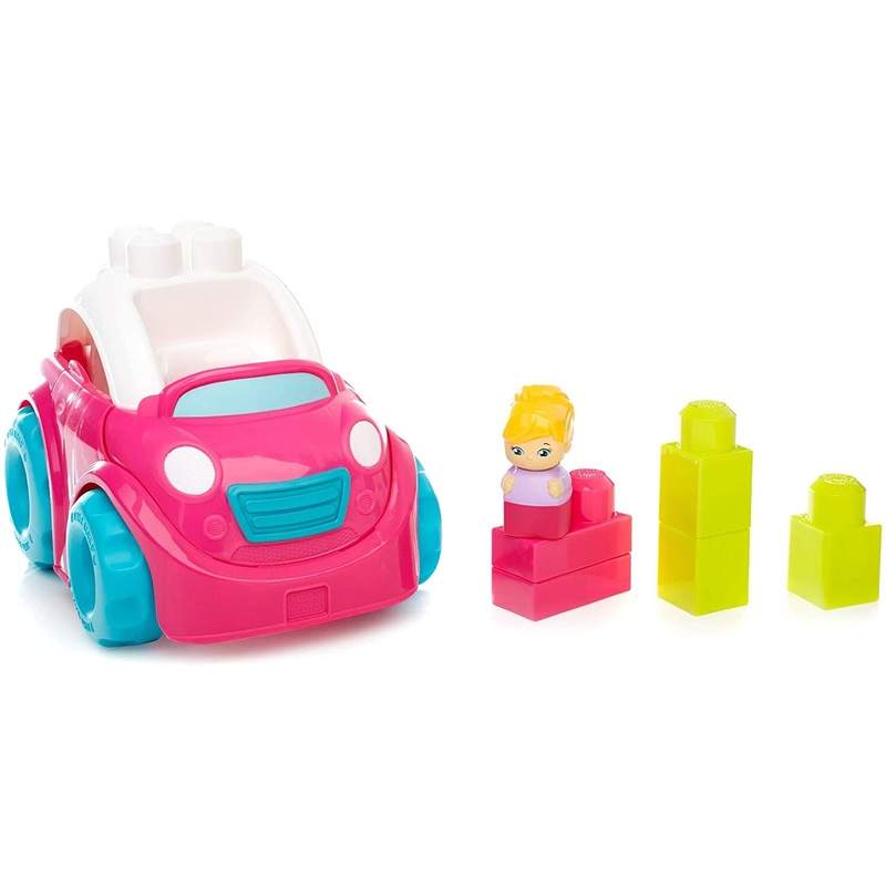 MEGA BLOKS DYT62 PINK CONVERTIBLE CAR