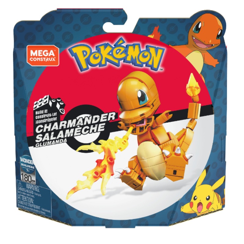 MEGA CONSTRUX GKY96 POKEMON CHARMANDER BUILD & SHOW